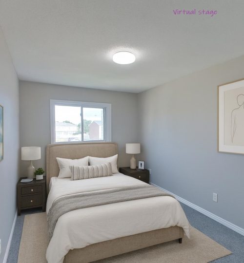 staged bedroom